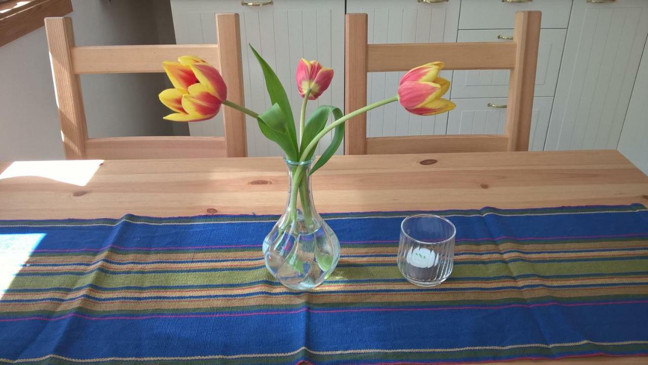 Toms Stuga Ferienwohnung Schöneiche エクステリア 写真